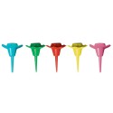 BOBECHE PLASTIQUE POUR BOUGIE BICOLORE - HT 10 MM (x144)