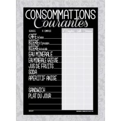 TARIF 300x400 mm Dentelle gris, Consommations courantes + fil nylon