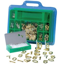 COFFRET BOUGIE "CŒUR" (100 socles, 100 bougies et 10 chiffres de 0 à 