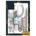 DECOR ANNIVERSAIRE (Coupe et Bouteille + Joyeux Anniversaire)