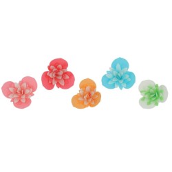 FLEUR SPRING ASSORTIE AZYME -  Ø 40 mm (x50)