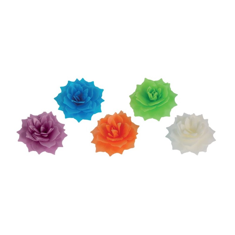 FLEUR CANDY ASSORTIE AZYME -  Ø 55 mm (x35)