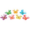 PAPILLON ASSORTIE AZYME - 36x30 mm (x80)