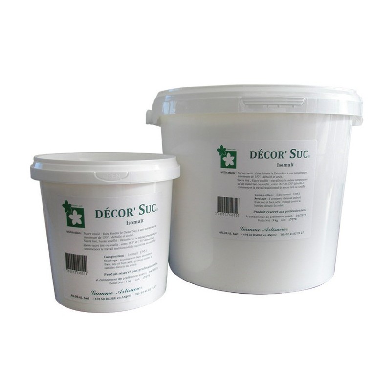 DECOR'SUC POUR DECOR SUCRE - 5 KG