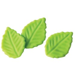 DECOR PÂTE D'AMANDE - FEUILLE PLATE - 40 mm (x200)
