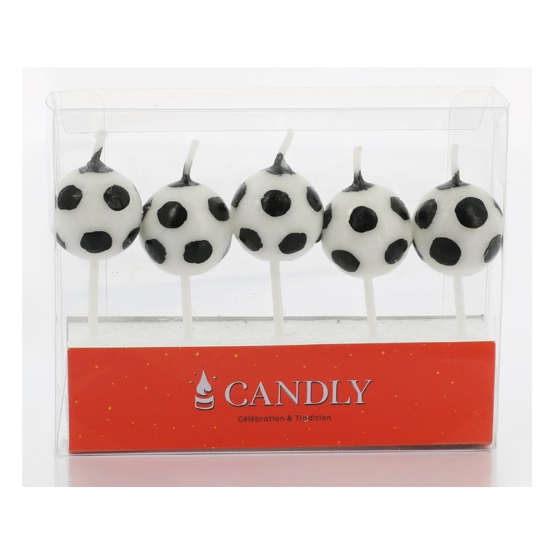 BOUGIES BALLONS DE FOOT
