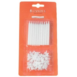 BLISTER 20 BOUGIES + 20 BOBECHES