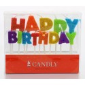 BOUGIES HAPPY BIRTHDAY