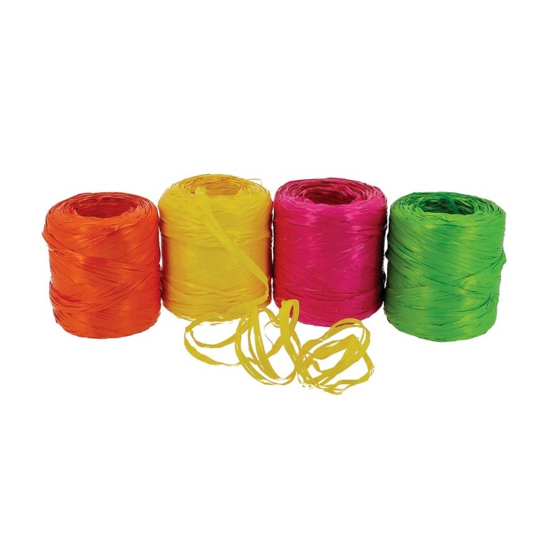 RAPHIA SYNTHETIQUE FLUO