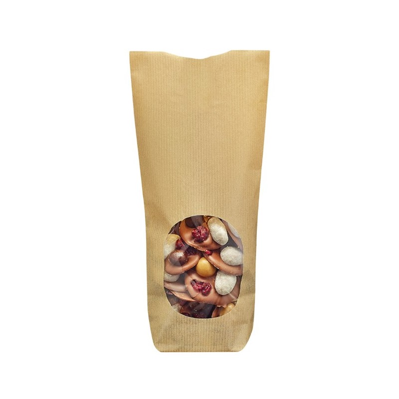 EMBALLAGE SAC KRAFT FENETRE - Dim 260x120 mm (Lot de 100)