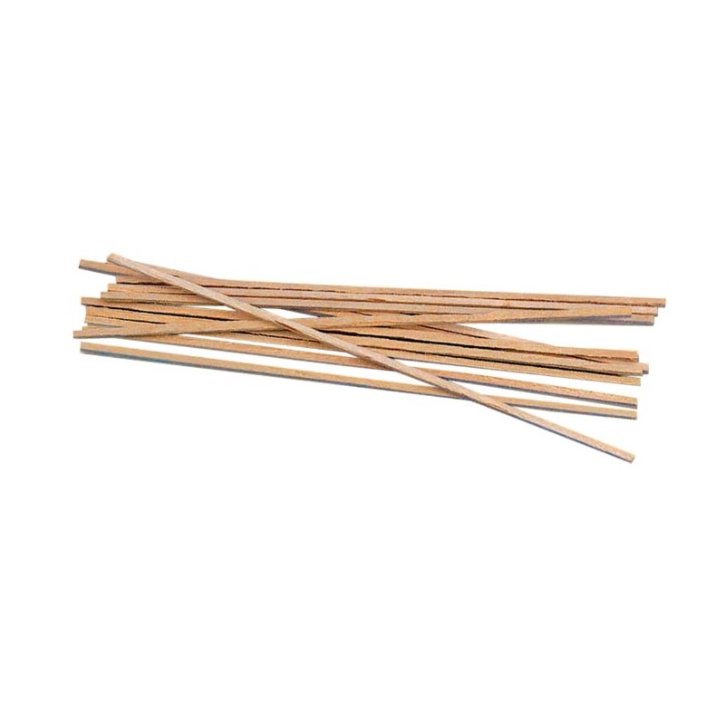 BATONNETS BARBE PAPA EN BOIS - Lg 280 mm (Lot de 1000)