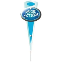 MINI FLECHE "pêche côtière"  6x14 cm (lot de 10)