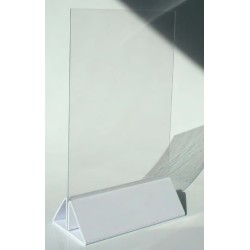 PLEXI 150x250 mm PVC cristal 1 mm (lot de 3)