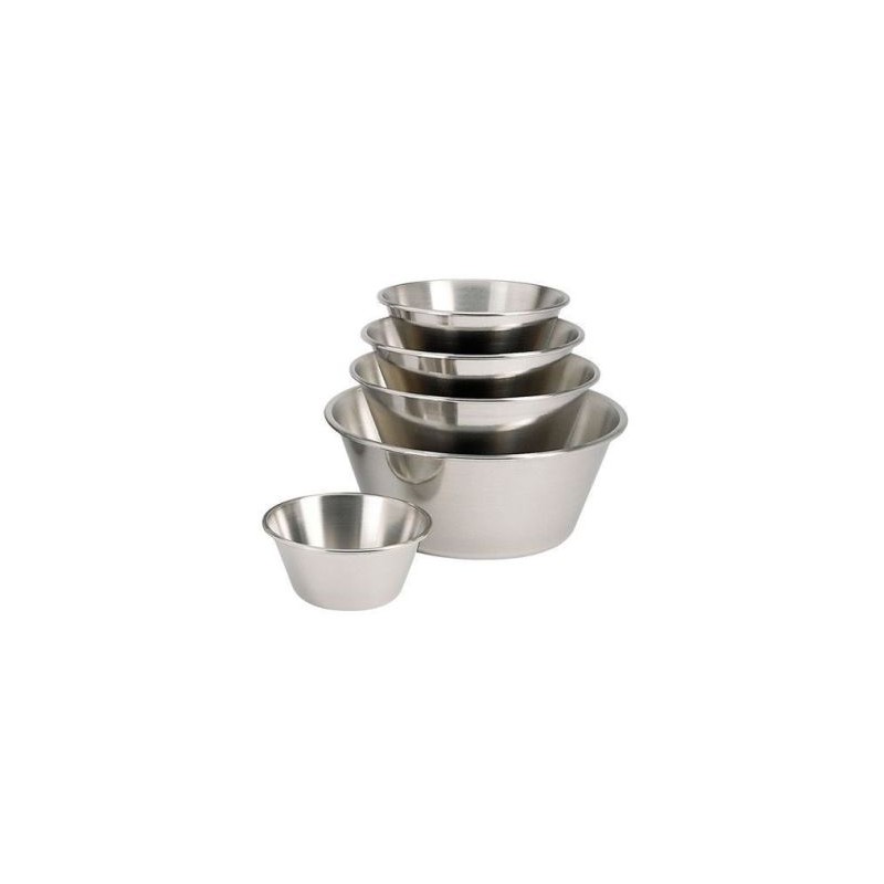BASSINE FOND PLAT INOX