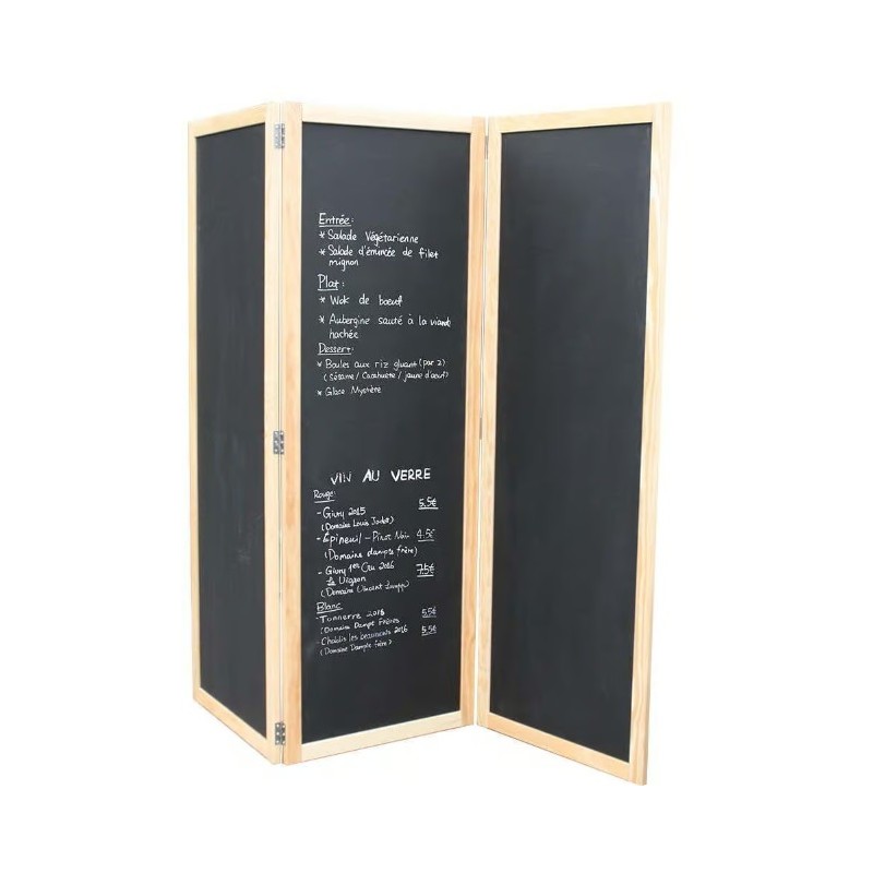 PARAVENT Grand Menu triptyque
