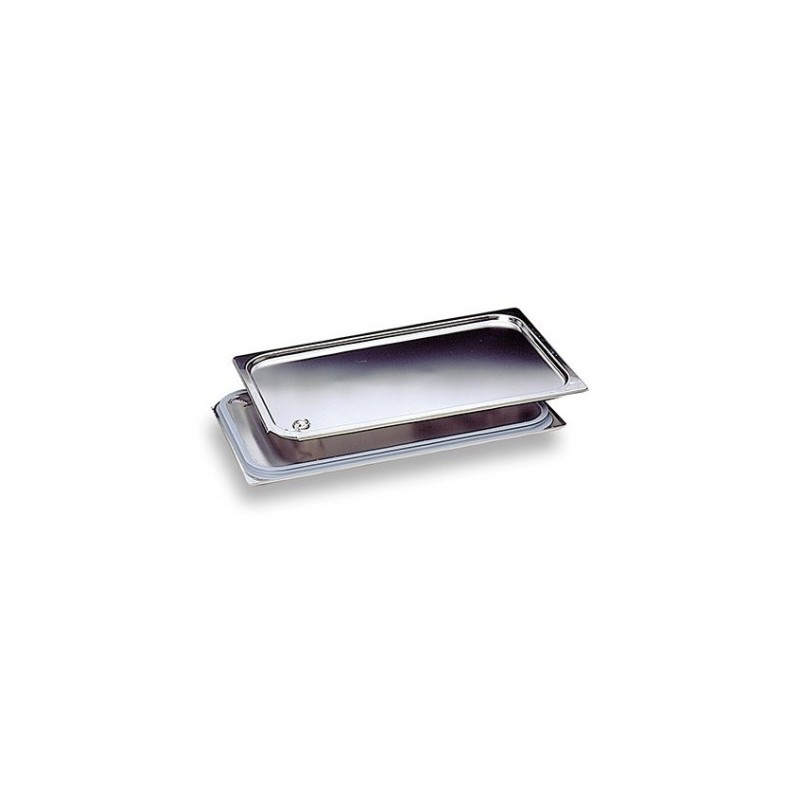 COUVERCLE INOX ETANCHE POUR BAC SANS ANSES
