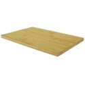 PLATEAU BAMBOU RECTANGLE - 400x290xht18 mm (colisé par 6) PUHT