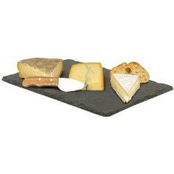 PRESENTOIR ARDOISE NATURELLE bords coupés - 300X200X5 MM (par 20)