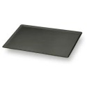 PLAQUE ALU - 1/1 (530x325) PLEINE - B 45° - 15/10 - ANTI ADHERANTE