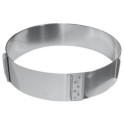 CERCLE EXTENSIBLE INOX HT 50 - Ø 180 à 340 mm