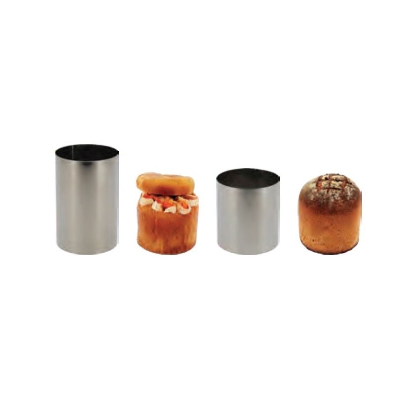 NONNETTE RONDE HAUTE INOX