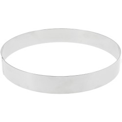 CERCLE ENTREMET INOX HT 35 MM