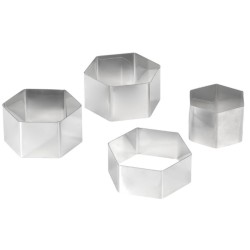 NONNETTE HEXAGONE INOX
