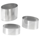 NONNETTE OVALE INOX
