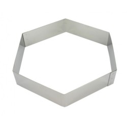 HEXAGONE POUR MOUSSE INOX HT 45 MM