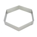 HEXAGONE POUR MOUSSE INOX HT 45 MM