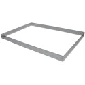 CADRE INOX POUR PLAQUE 600X400 MM