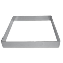 CARRE POUR ENTREMET INOX HT 35 MM