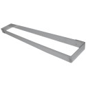 CADRE RECTANGLE INOX 570X110 MM
