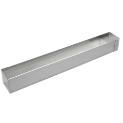 CADRE A BUCHE CARREE INOX - Dim 570x70xht70 mm