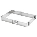RECTANGLE EXTENSIBLE INOX