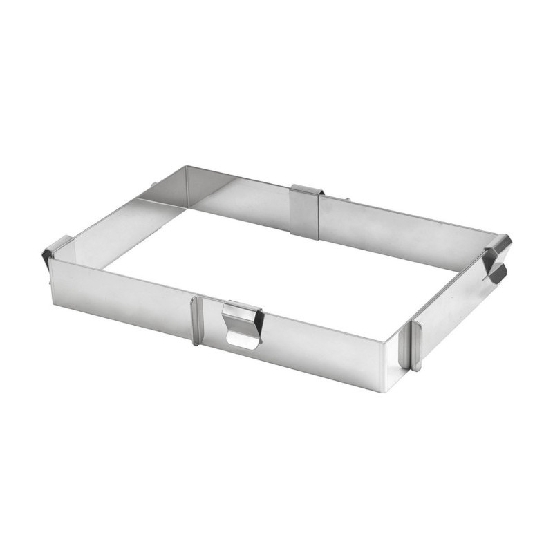 RECTANGLE EXTENSIBLE INOX