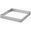 CARRE A TARTE PERFORE INOX