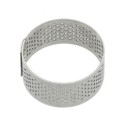 MINI ROND A TARTE PERFORE INOX HT 20 MM