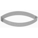 CALISSON A TARTELETTE PERFORE INOX HT 20 - Dim 120x50 mm