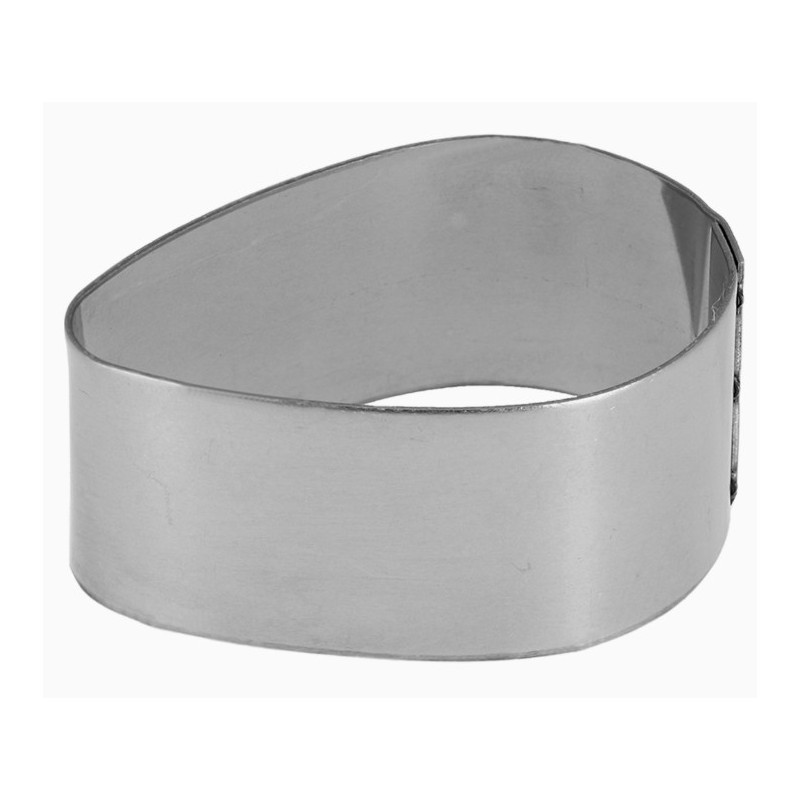 FORME AMANDE A TARTE INOX HT 20 MM