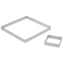 CARRE A TARTE INOX HT 20 MM