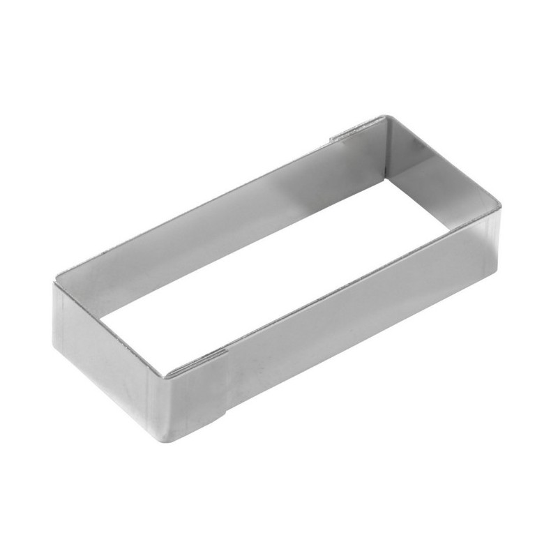 RECTANGLE A TARTE INOX HT 20 MM