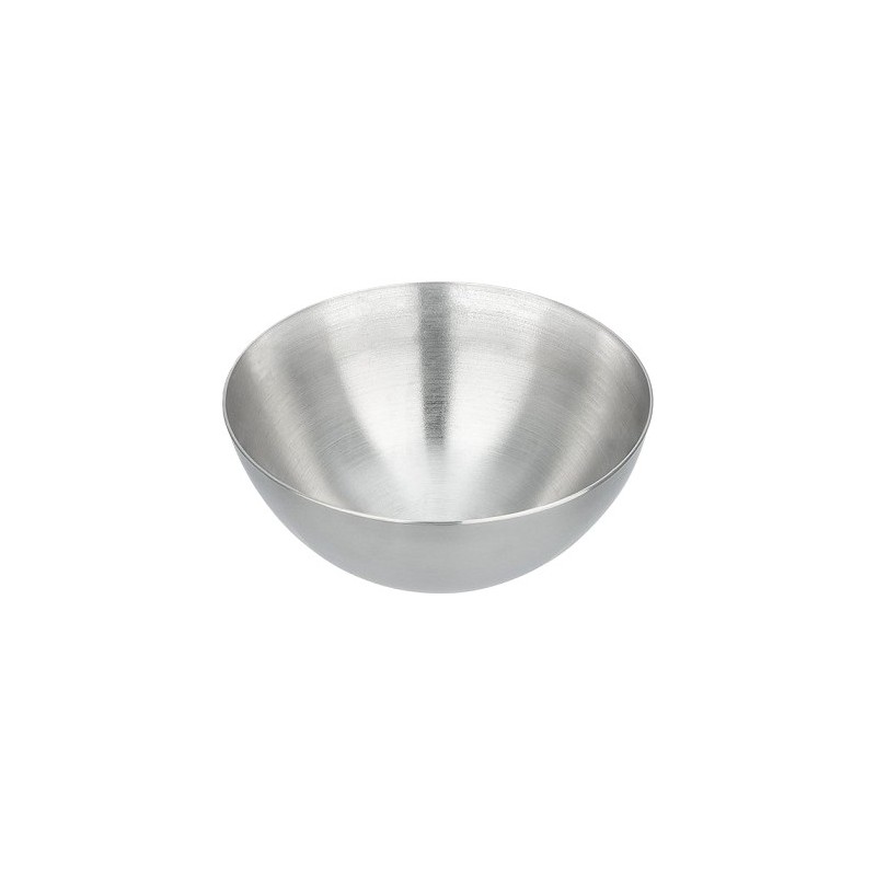 MOULE FORME 1/2 RONDE INOX Ø 80XHT40 MM