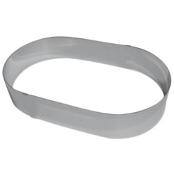 OBLONG POUR MOUSSE INOX HT 45 MM