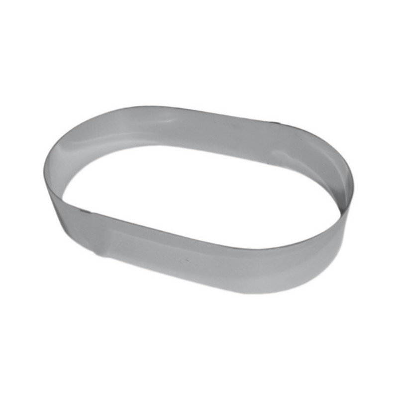 OBLONG POUR MOUSSE INOX HT 45 MM