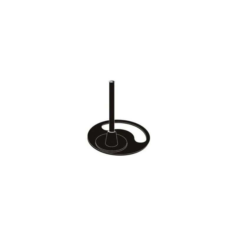 PIED PORTE ETIQUETTE NOIR POUR PIQUE REF 9998B (paquet de 25)