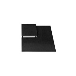 ESCALIER NOIR "CORNER" - 560x560x ht 45 mm