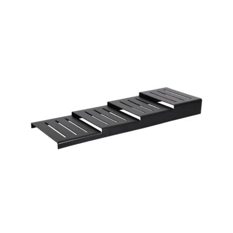 ESCALIER / PRESENTOIR 4 NIVEAUX - NOIR - 882 x 309 ht 85 mm