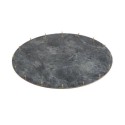 CARROUSEL - SOCLE Ø 780 décor granit (plat non compris)