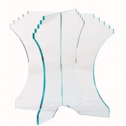 PIED CRISTAL POUR PYRAMIDE A MACARONS